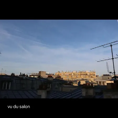 アパート Deux Pieces Lumineux Calme, Vue Sur Le Ciel ! パリ