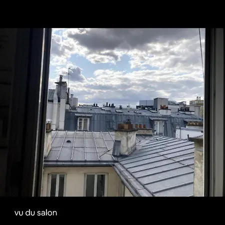 Deux Pieces Lumineux Calme, Vue Sur Le Ciel ! * パリ