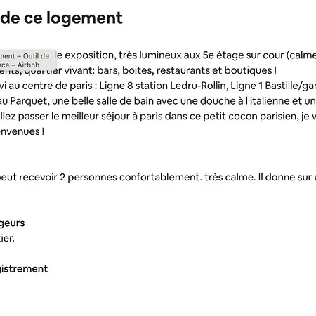 アパート Deux Pieces Lumineux Calme, Vue Sur Le Ciel !