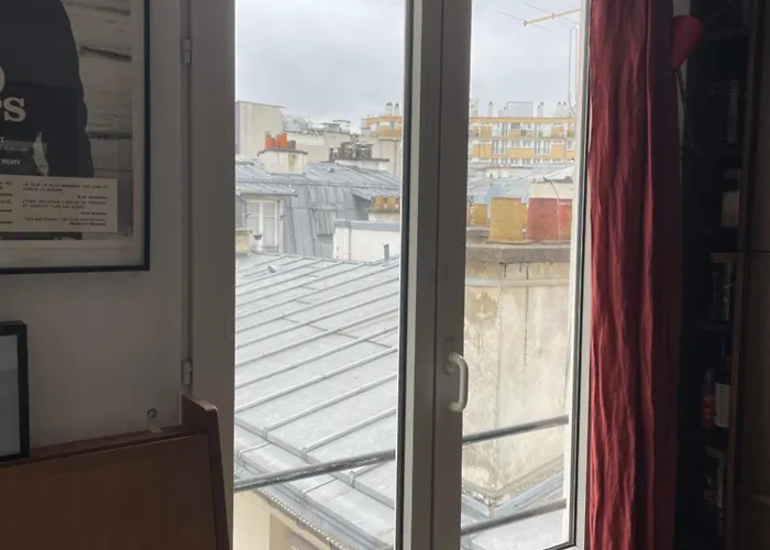 Deux Pieces Lumineux Calme, Vue Sur Le Ciel ! *